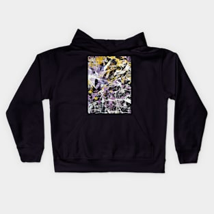 Electric Choas - Acrylic Pinting on Canvas Kids Hoodie